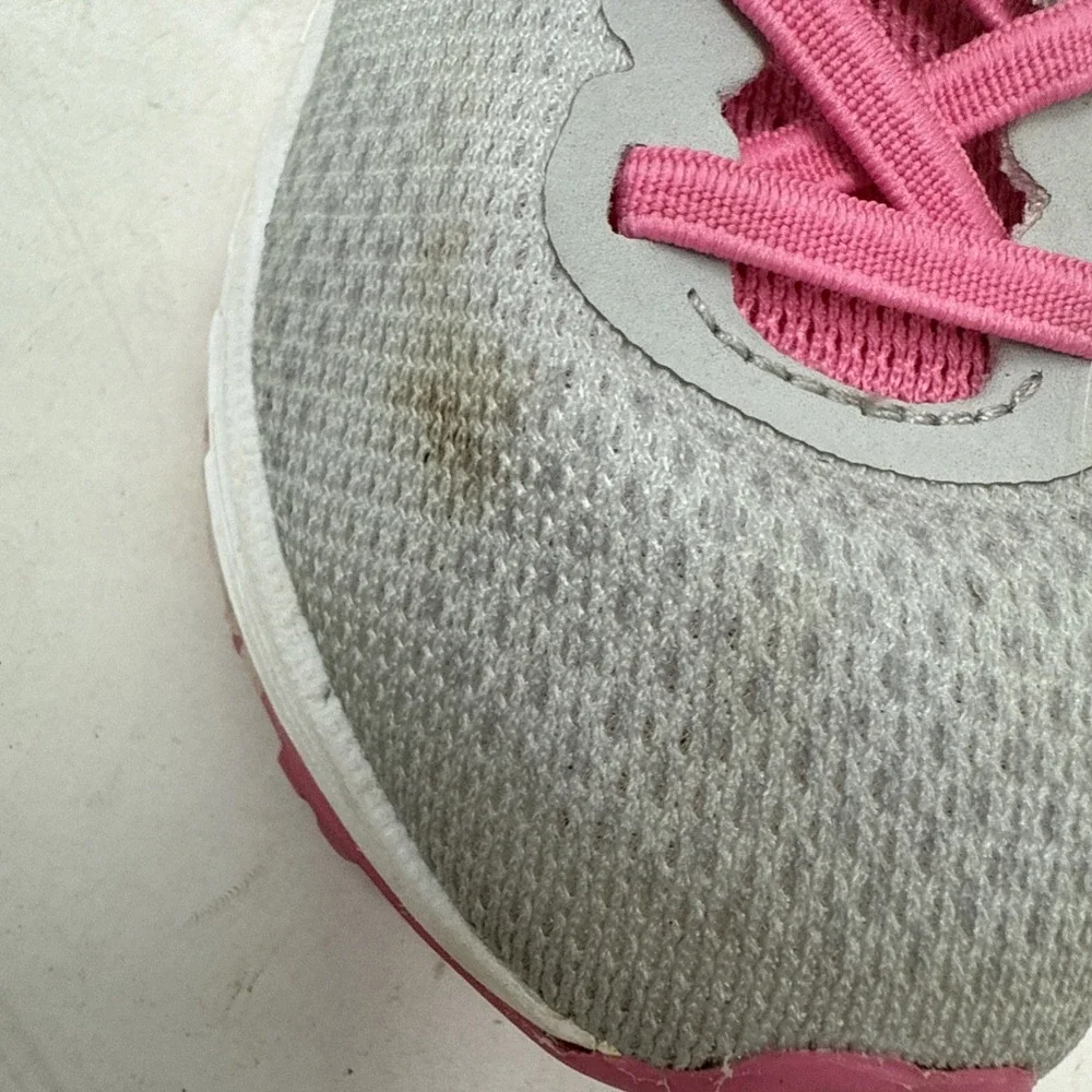 Toddler Baby 7 New Balance Fresh Foam Sneakers Pink Gray Yellow Mesh